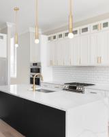 One Light Pendant by Z-Lite - Stari Collection, Modern Gold Finish - 1956P-ROD-MGLD