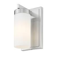 One Light Wall Sconce by Z-Lite - Danica Collection, Brushed Nickel Finish - 3044-1S-BN
