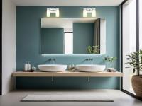 Two Light Vanity by Z-Lite - Danica Collection, Chrome Finish - 3044-2V-CH