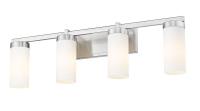 Four Light Vanity by Z-Lite - Danica Collection, Brushed Nickel Finish - 3044-4V-BN