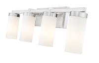 Four Light Vanity by Z-Lite - Danica Collection, Brushed Nickel Finish - 3044-4V-BN