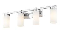 Four Light Vanity by Z-Lite - Danica Collection, Chrome Finish - 3044-4V-CH