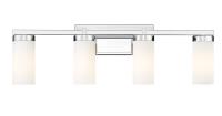 Four Light Vanity by Z-Lite - Danica Collection, Chrome Finish - 3044-4V-CH