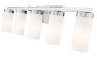 Five Light Vanity by Z-Lite - Danica Collection, Brushed Nickel Finish - 3044-5V-BN