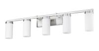 Five Light Vanity by Z-Lite - Danica Collection, Brushed Nickel Finish - 3044-5V-BN