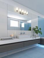 Five Light Vanity by Z-Lite - Danica Collection, Brushed Nickel Finish - 3044-5V-BN