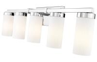 Five Light Vanity by Z-Lite - Danica Collection, Chrome Finish - 3044-5V-CH