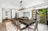Ten Light Linear Chandelier by Z-Lite - Kaden Collection, Matte Black Finish - 3045-10L-MB