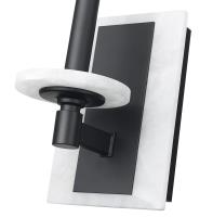 One Light Wall Sconce by Z-Lite - Kaden Collection, Matte Black Finish - 3045-1S-MB