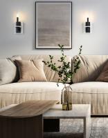 One Light Wall Sconce by Z-Lite - Kaden Collection, Matte Black Finish - 3045-1S-MB