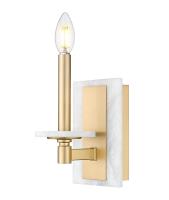 One Light Wall Sconce by Z-Lite - Kaden Collection, Modern Gold Finish - 3045-1S-MGLD