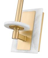 One Light Wall Sconce by Z-Lite - Kaden Collection, Modern Gold Finish - 3045-1S-MGLD