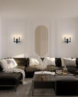 Two Light Wall Sconce by Z-Lite - Kaden Collection, Matte Black Finish - 3045-2S-MB