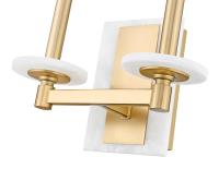 Two Light Wall Sconce by Z-Lite - Kaden Collection, Modern Gold Finish - 3045-2S-MGLD