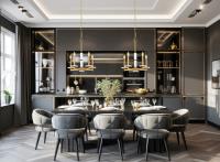 Five Light Chandelier by Z-Lite - Kaden Collection, Modern Gold Finish - 3045-5MGLD