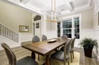 Eight Light Linear Chandelier by Z-Lite - Kaden Collection, Modern Gold Finish - 3045-8L-MGLD