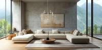 Ten Light Chandelier by Z-Lite - Allistair Collection, Modern Gold Finish - 352-10MGLD