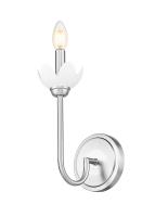 One Light Wall Sconce by Z-Lite - Allistair Collection, Brushed Nickel Finish - 352-1S-BN