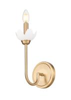 One Light Wall Sconce by Z-Lite - Allistair Collection, Modern Gold Finish - 352-1S-MGLD