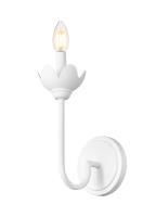 One Light Wall Sconce by Z-Lite - Allistair Collection, Tundra White Finish - 352-1S-TW