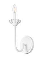 One Light Wall Sconce by Z-Lite - Allistair Collection, Tundra White Finish - 352-1S-TW