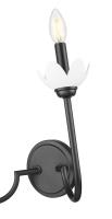 Two Light Wall Sconce by Z-Lite - Allistair Collection, Matte Black Finish - 352-2S-MB