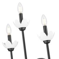 Three Light Wall Sconce by Z-Lite - Allistair Collection, Matte Black Finish - 352-3S-MB