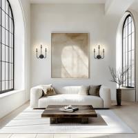 Three Light Wall Sconce by Z-Lite - Allistair Collection, Matte Black Finish - 352-3S-MB