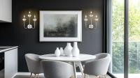 Three Light Wall Sconce by Z-Lite - Allistair Collection, Polished Nickel Finish - 352-3S-PN