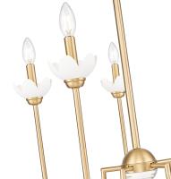 Five Light Chandelier by Z-Lite - Allistair Collection, Modern Gold Finish - 352-5MGLD