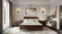 Eight Light Chandelier by Z-Lite - Allistair Collection, Matte Black Finish - 352-8MB