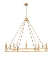 12 Light Chandelier by Z-Lite - Dennison Collection, Signature Brass Finish - 4005-12SBR