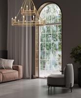 18 Light Chandelier by Z-Lite - Dennison Collection, Signature Brass Finish - 4005-18SBR