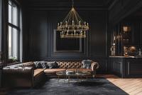 28 Light Chandelier by Z-Lite - Dennison Collection, Signature Brass Finish - 4005-28SBR