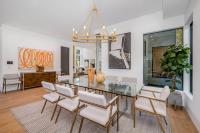 Eight Light Chandelier by Z-Lite - Dennison Collection, Signature Brass Finish - 4005-8SBR