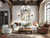 One Light Wall Sconce by Z-Lite - Claudelle Collection, Matte Black + Modern Gold Finish - 4014-1S-MB-MGLD