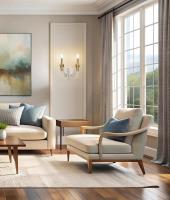 Two Light Wall Sconce by Z-Lite - Claudelle Collection, Tundra White + Modern Gold Finish - 4014-2S-TW-MGLD