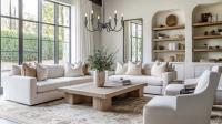 Six Light Chandelier by Z-Lite - Claudelle Collection, Matte Black Finish - 4014-32MB