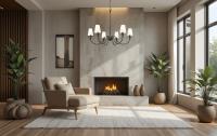 Six Light Chandelier by Z-Lite - Claudelle Collection, Matte Black Finish - 4014-46MB