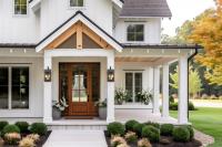 Two Light Outdoor Wall Mount by Z-Lite - Hartwell Collection, Sand Black Finish - 5019S-BK