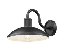 One Light Outdoor Wall Mount by Z-Lite - RLM Collection, Sand Black Finish - 5020M-BK