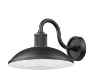 One Light Outdoor Wall Mount by Z-Lite - RLM Collection, Sand Black Finish - 5020M-BK