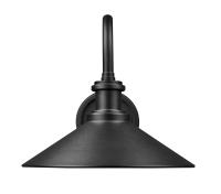 One Light Outdoor Wall Mount by Z-Lite - RLM Collection, Sand Black Finish - 5021M-BK