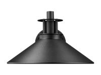 One Light Outdoor Wall Mount by Z-Lite - RLM Collection, Sand Black Finish - 5022M-BK