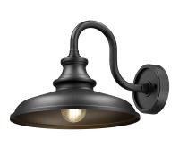 One Light Outdoor Wall Mount by Z-Lite - RLM Collection, Sand Black Finish - 5023M-BK