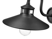One Light Outdoor Wall Mount by Z-Lite - RLM Collection, Sand Black Finish - 5027M-BK