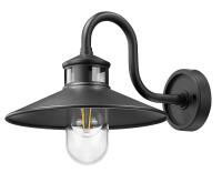 One Light Outdoor Wall Mount by Z-Lite - RLM Collection, Sand Black Finish - 5027M-BK