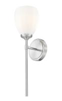 One Light Wall Sconce by Z-Lite - Oren Collection, Brushed Nickel Finish - 7004-1S-BN