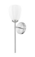 One Light Wall Sconce by Z-Lite - Oren Collection, Brushed Nickel Finish - 7004-1S-BN