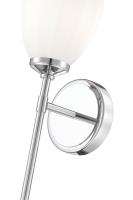 One Light Wall Sconce by Z-Lite - Oren Collection, Chrome Finish - 7004-1S-CH